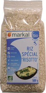 Markal Rijst lang wit voor risotto bio 500g - 1233